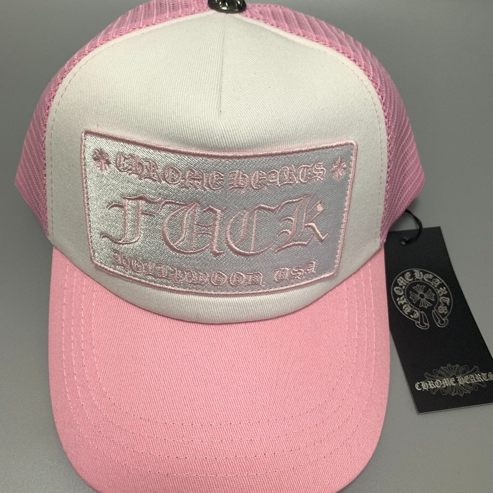 RARE Chrome Hearts CH Hollywood Trucker Hat